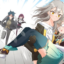 This is a pixiv picture whose title is I'm taking her, mom.