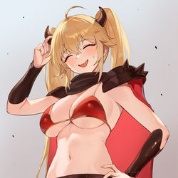 This is a pixiv picture whose title is Blücher.