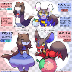 This is a pixiv picture whose title is トレセン地方のポケモンシリーズ.