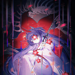 This is a pixiv picture whose title is 过往.