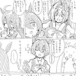 This is a pixiv picture whose title is Tキオン.