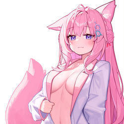 This is a pixiv picture whose title is 博衣こより.