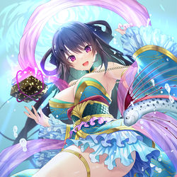 This is a pixiv picture whose title is skeb.