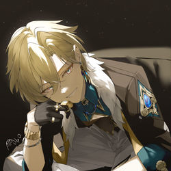 This is a pixiv picture whose title is 砂金.