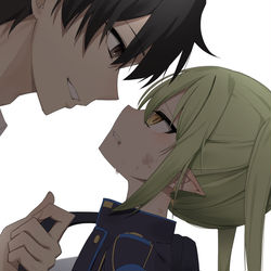 This is a pixiv picture whose title is シュポガキわからせ.