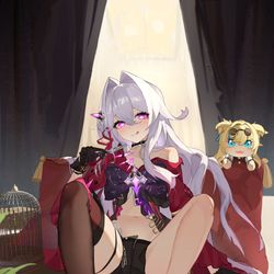 This is a pixiv picture whose title is 筵宴.
