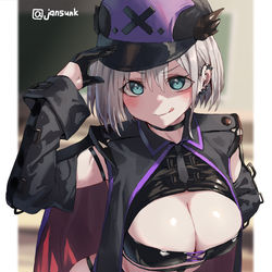 This is a pixiv picture whose title is 謎の総統X…ってとこかな？.