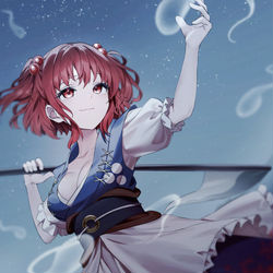 This is a pixiv picture whose title is 小野塚小町.