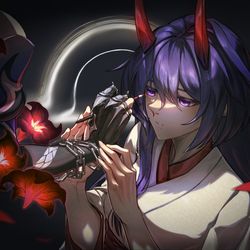 This is a pixiv picture whose title is 🍑.