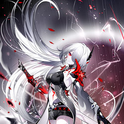 This is a pixiv picture whose title is Acheron.