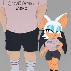 This is a pixiv picture whose title is Couple's shirt.