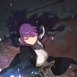 This is a pixiv picture whose title is Fern.