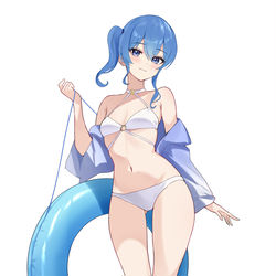 This is a pixiv picture whose title is 水着立ち絵.