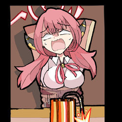 This is a pixiv picture whose title is 陸八魔アル.