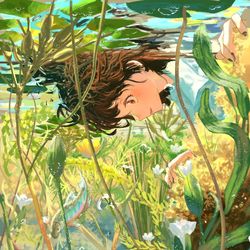 This is a pixiv picture whose title is メリー.
