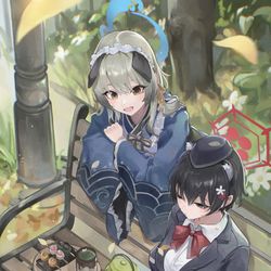 This is a pixiv picture whose title is にぎにぎと ゆきゆきて.
