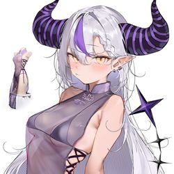 This is a pixiv picture whose title is 💜.