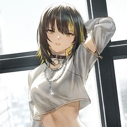 This is a pixiv picture whose title is 斑鳩ルカ.