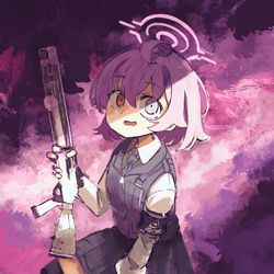 This is a pixiv picture whose title is ホシノ.