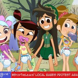 This is a pixiv picture whose title is Brighton Girls Against Leaks.