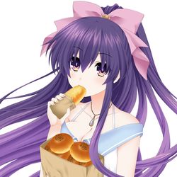 This is a pixiv picture whose title is 夜刀神十香【誕生日イラスト2024】.