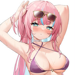 This is a pixiv picture whose title is 月影はなり.
