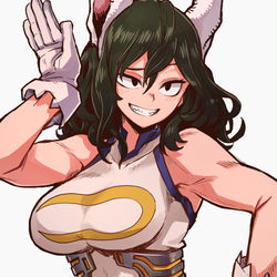 This is a pixiv picture whose title is ミルコ衣装×取蔭切奈.