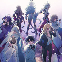 This is a pixiv picture whose title is 旅路.