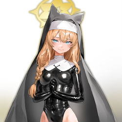 This is a pixiv picture whose title is 覚悟礼装　マリー.