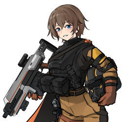This is a pixiv picture whose title is Most use Helldiver gear.