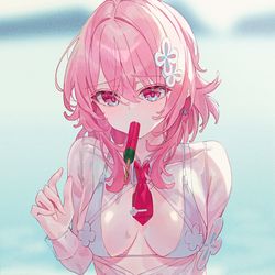 This is a pixiv picture whose title is 三月なのか🌊.