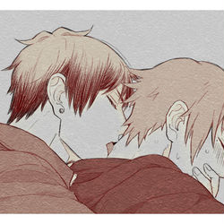 This is a pixiv picture whose title is 舐（水主）.