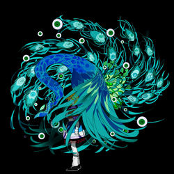 This is a pixiv picture whose title is グリーンアイドモンスター.