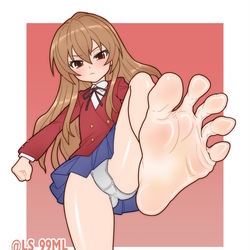 This is a pixiv picture whose title is [commission] 逢坂大河.