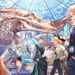 This is a pixiv picture whose title is テイワット博物館へようこそ！.