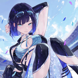 This is a pixiv picture whose title is RQ夜蘭.