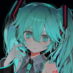 This is a pixiv picture whose title is 初音ミク.