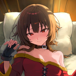 This is a pixiv picture whose title is めぐみん.