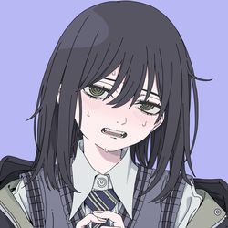 This is a pixiv picture whose title is 陰キャちゃん.