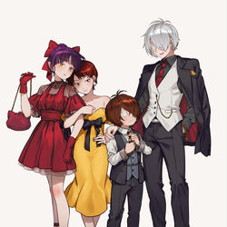 This is a pixiv picture whose title is 正装パーティー.