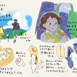 This is a pixiv picture whose title is アニメ１話の好きなシーンまとめ.