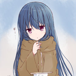 This is a pixiv picture whose title is 髪下ろし志摩リンちゃん.