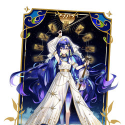This is a pixiv picture whose title is Arcana.