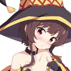 This is a pixiv picture whose title is めぐみん.