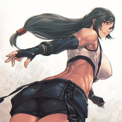 This is a pixiv picture whose title is ティファ.
