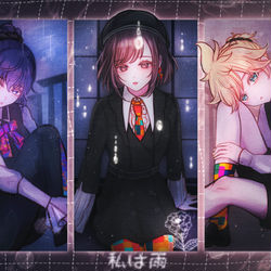 This is a pixiv picture whose title is 私は誰.