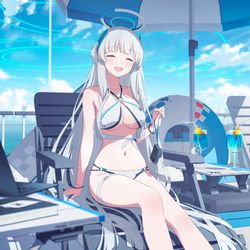 This is a pixiv picture whose title is 水着ノア.