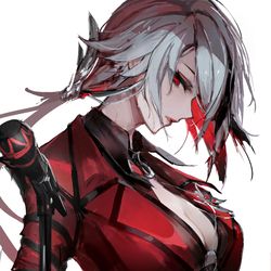 This is a pixiv picture whose title is 召使.