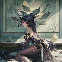 This is a pixiv picture whose title is 午後.