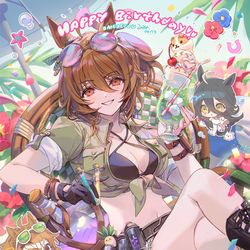 This is a pixiv picture whose title is *✧･ﾟ･𝐇𝐚𝐩𝐩𝐲 𝐁𝐢𝐫𝐭𝐡𝐝𝐚𝐲 𝟐𝟎𝟐𝟒⌬･ﾟ･✧*.